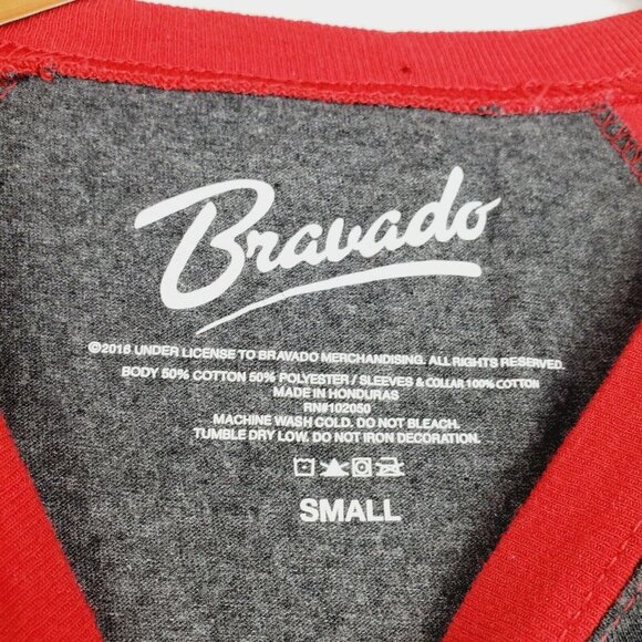 Guns N' Roses Band Graphic 2016 3/4 Sleeve Shirt AXL SLASH METAL Sz S - Picture 7 of 9